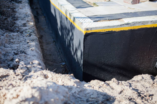 Professional Waterproofing technician working in Sinking Spring, OH